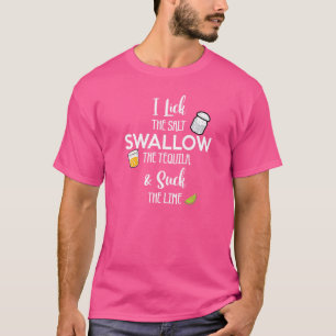 Camiseta Salt Tequila Lime Bebedor de alcohol Pun Cinc mexi