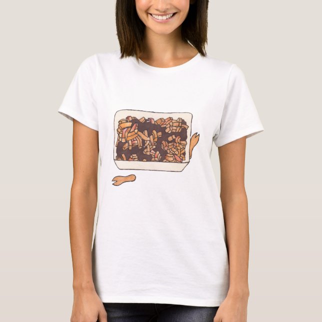 Camiseta Salta la salsa de n (Anverso)