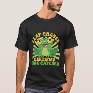 Camiseta Saltador Cazador de Ranas Certificado Rana
