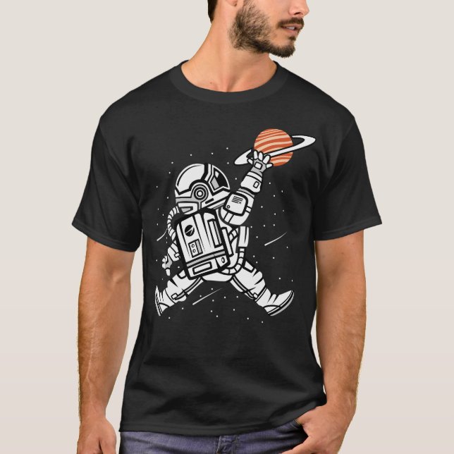 Camiseta Saltador espacial (Anverso)