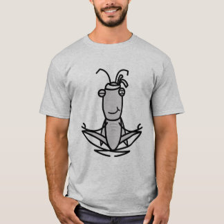Camiseta Saltamontes T gris de la paciencia