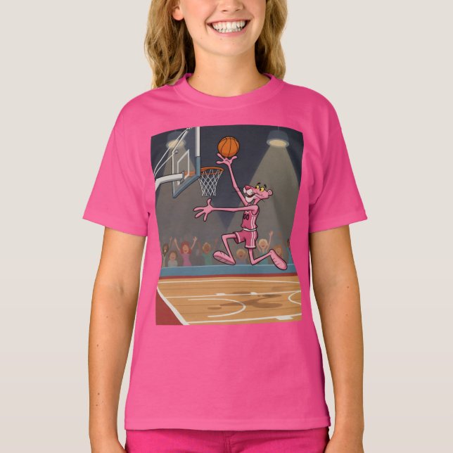 Camiseta Saltando a la diversión con Pink Panther (Anverso)