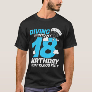 Camiseta Saltando a mi nuevo cumpleaños número 8 divertido