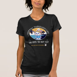 Camiseta Saltando a través de la vida