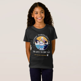 Camiseta Saltando a través de la vida