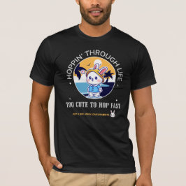 Camiseta Saltando a través de la vida