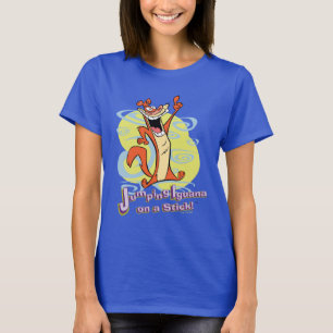Camiseta Saltando Igauna en un palo!™