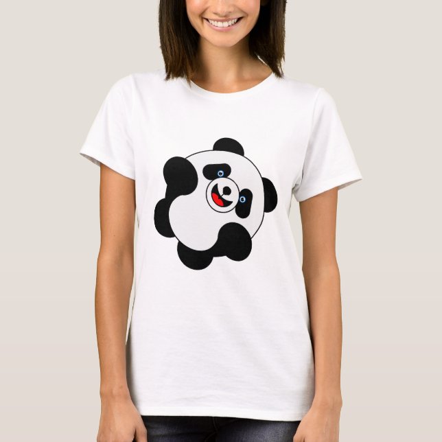 Camiseta Saltando Panda (Anverso)