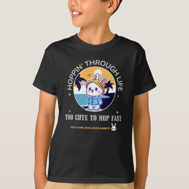 Camiseta Saltando por la vida (Anverso)
