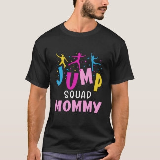 Camiseta Saltar Fiesta de Trampoline Mommy a Matar Birthda