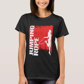 Camiseta saltar la cuerda y saltar la soga para mujeres y s