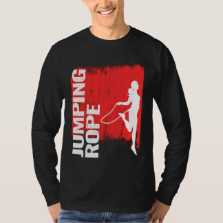 Camiseta saltar la cuerda y saltar la soga para mujeres y s