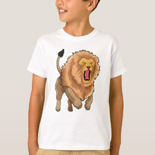 Camiseta Saltar león
