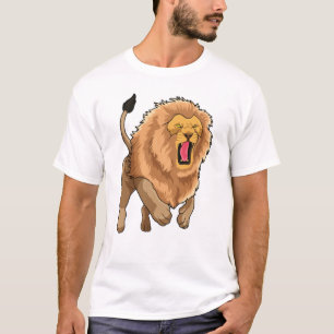 Camiseta Saltar león