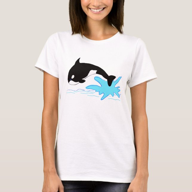 Camiseta Saltar Orca (Anverso)