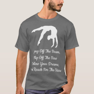 Camiseta Salte De La Viga Volteando De Los Bares Gif Gif
