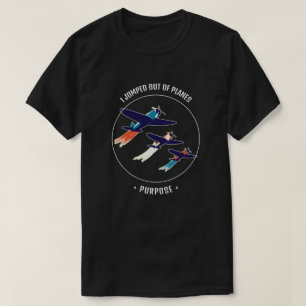 Camiseta Salté De Los Aviones Con La Fuerza Aérea Veteran
