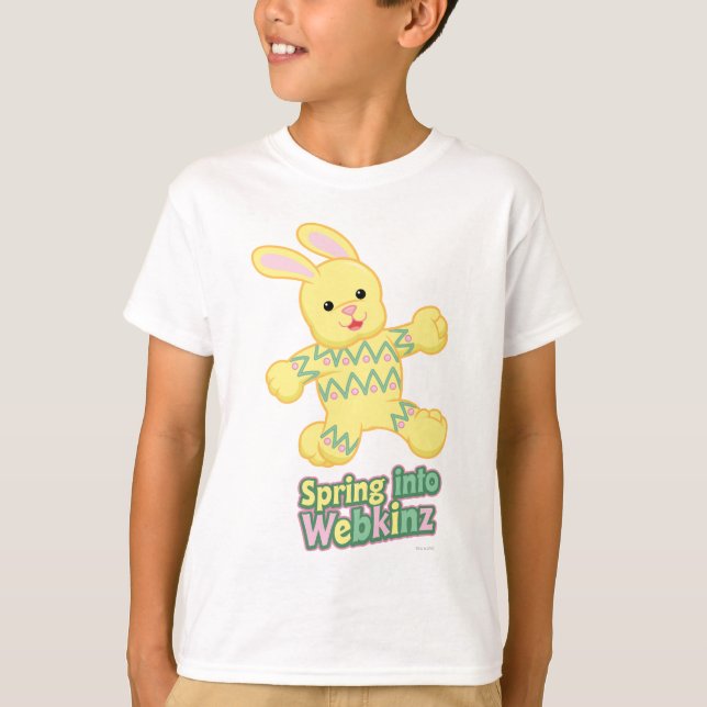 Camiseta ¡Salte en Webkinz! (Anverso)