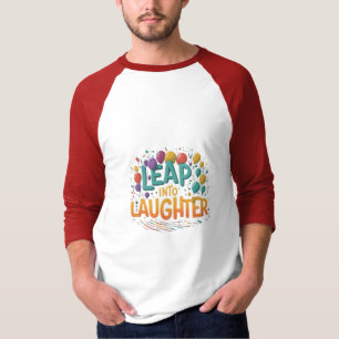 Camiseta Salto a la risa: Abrazando la alegría