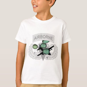 Camiseta Salto aerotransportado con las alas