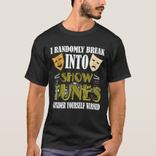 Camiseta Salto Al Azar Al Teatro Musical Tunes