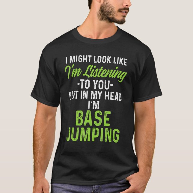 Camiseta Salto base de saltos base 4 (Anverso)