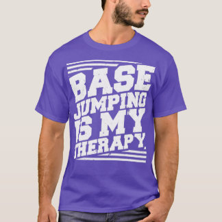 Camiseta Salto base de saltos de objetos B