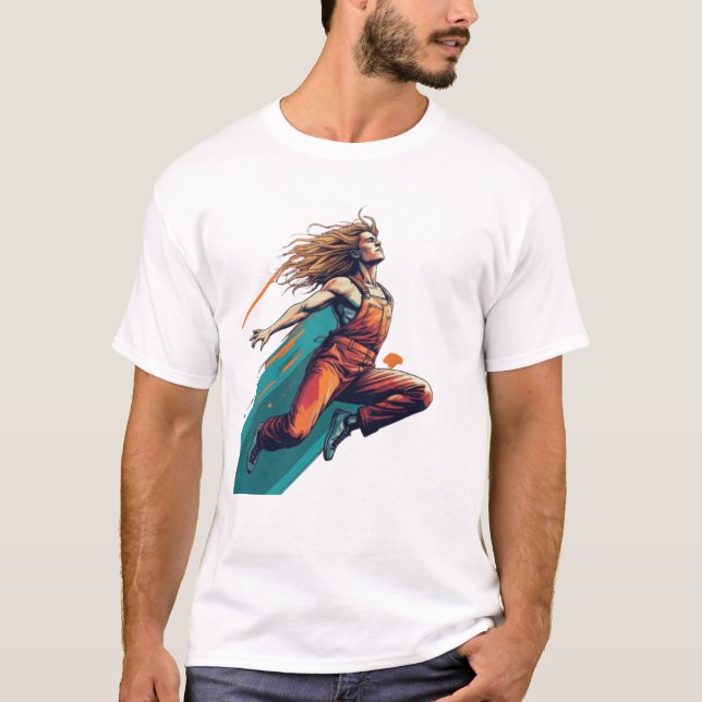 Camiseta Salto con Faith Tee (Anverso)