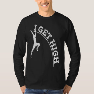 Camiseta Salto con pértiga divertido pista de salto con pér