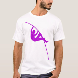 Camiseta Salto con pértiga - Púrpura