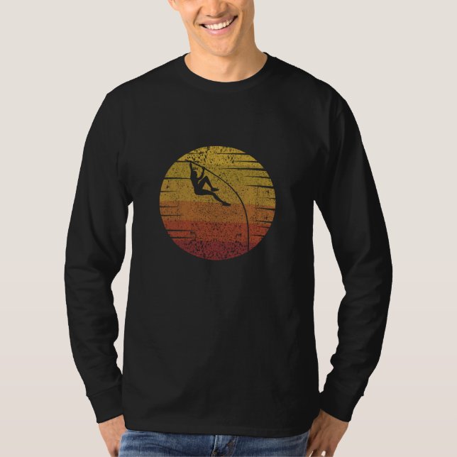 Camiseta Salto con Pértiga Retro (Anverso)