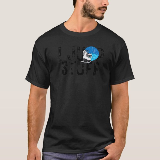 Camiseta Salto Cosas De Patinaje Artístico Para Hombres O M (Anverso)