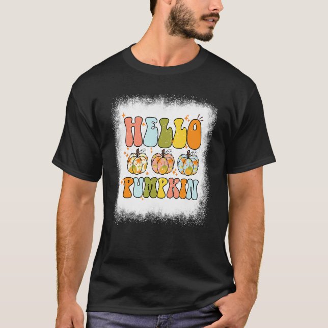 Camiseta Salto crudo Calabaza Calabaza Autums Sale La Seaso (Anverso)
