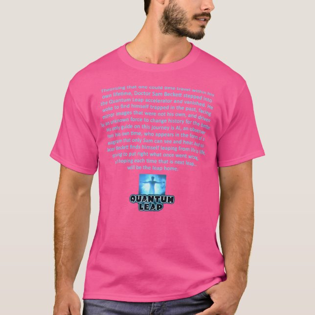 Camiseta Salto cuántico viajar dentro de su propia vida (Anverso)
