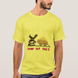 Camiseta salto de 8 bits del fall