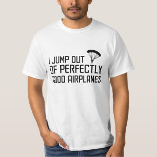 Camiseta Salto de aeroplanos perfectamente buenos