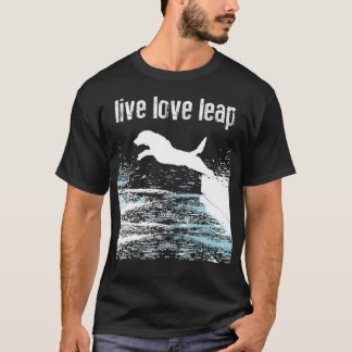Camiseta Salto de amor vivo - Agilidad canina - Deportes de