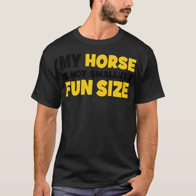 Camiseta salto de animales de caballo (Anverso)