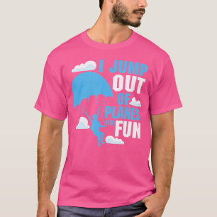Camiseta Salto De Aviones Para Hacer Buceo Divertido