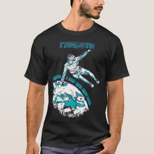 Camiseta Salto De Aviso Sobre El Parkour Sobre El Salto De