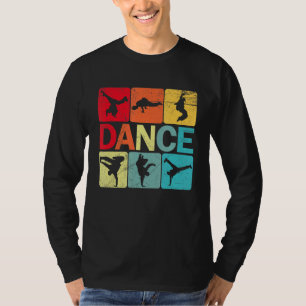 Camiseta Salto de baile B Boy Dance Breakdance Bailarina Hi