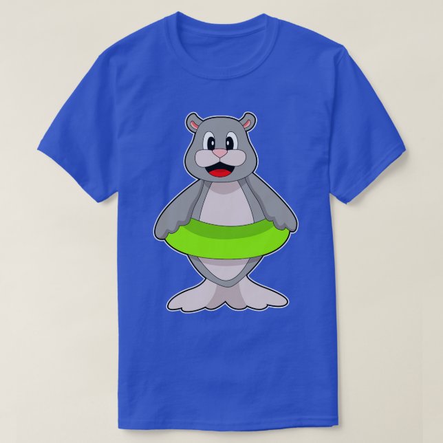 Camiseta Salto de baño de foca (Diseño del anverso)