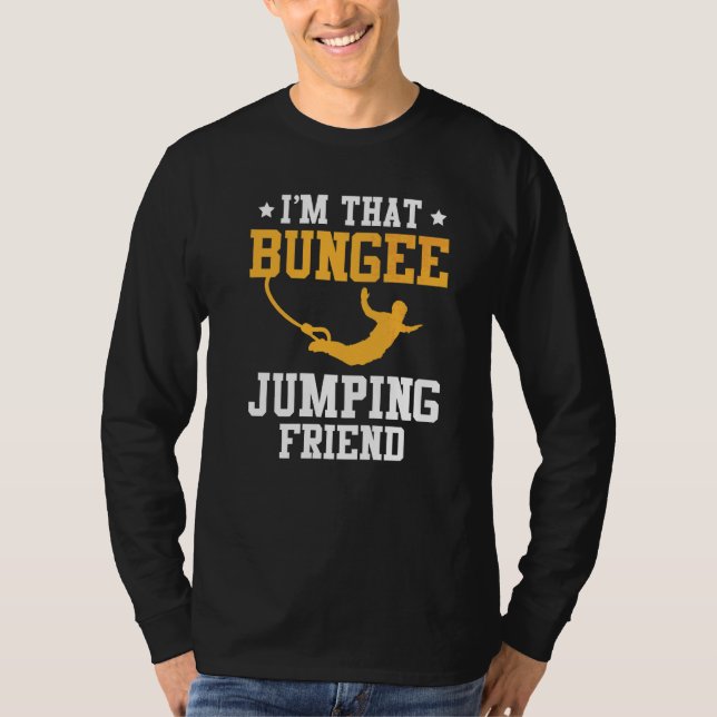 Camiseta Salto de Bungee Jumping Bungy Bungee Jumping (Anverso)