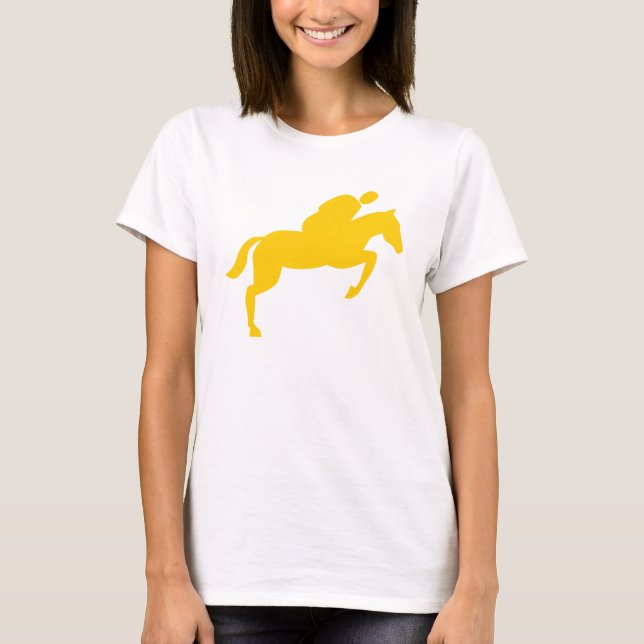 Camiseta Salto de caballo - Amber (Anverso)