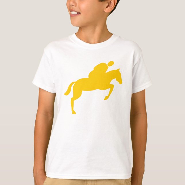 Camiseta Salto de caballo - Amber (Anverso)