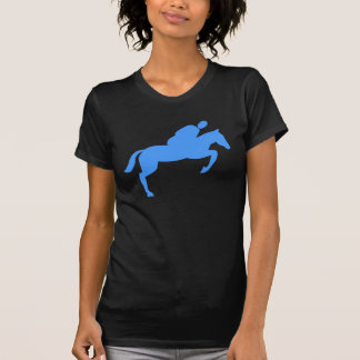 Camiseta Salto de caballo - Azul bebé