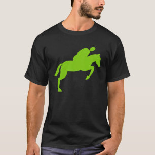 Camiseta Salto de Caballo - Verde Marciano