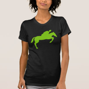 Camiseta Salto de caballo - Verde marciano