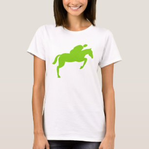Camiseta Salto de caballo - Verde marciano