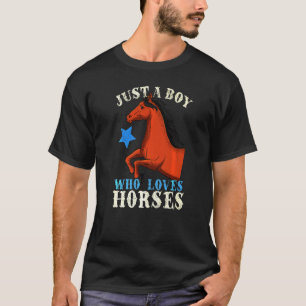 Camiseta Salto de caballos en bicicleta